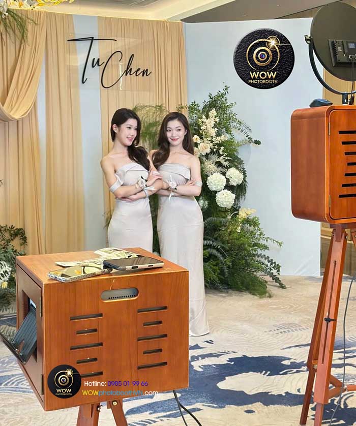 Đơn vị cho thuê photobooth sự kiện, đám cưới, sinh nhật ở hà nội