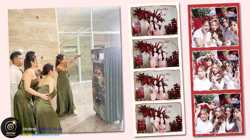Dịch vụ của wow photobooth hà nội nhiều thiết bị