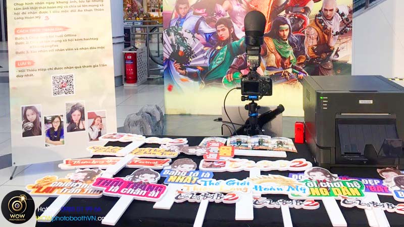 WoW photobooth sự kiện in ảnh lấy ngay