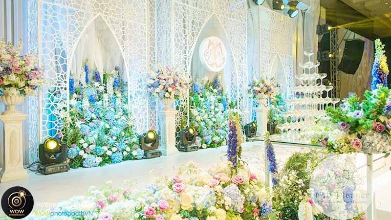 trang trí cho một đám cưới trang trọng ấn tượng
