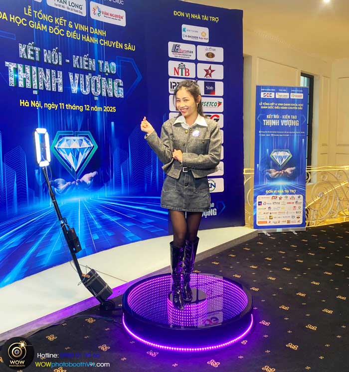 Cho thuê photobooth tại hà nội đồng hành mọi sự kiện