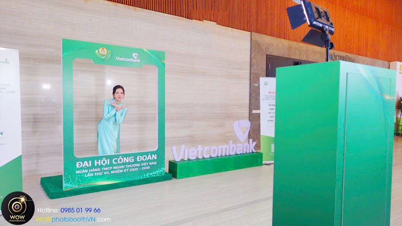 Dịch vụ cho thuê photobooth ở hà nội tạo một góc điểm nhấn