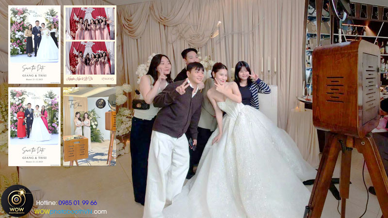 Sử dụng dịch vụ cho thuê photobooth tại hà nội giữ trọn khoảnh khắc