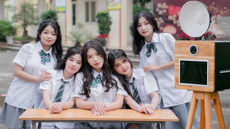 Dịch vụ cho thuê photobooth chụp ảnh sự kiện hiện đại