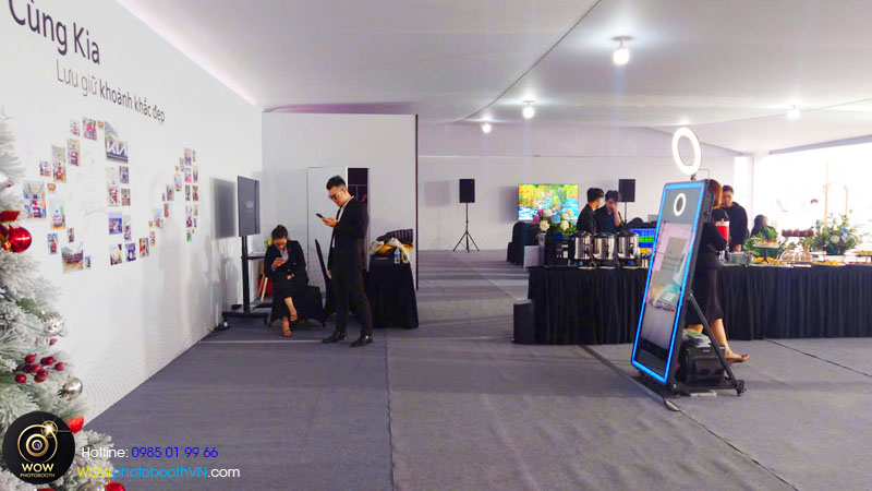 Sử dụng dịch vụ cho thuê photo booth tại Hà Nội tăng tính đẳng cấp