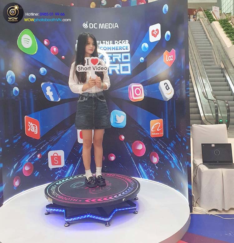 Các loại hình phù hợp với 360 video booth và mirror booth