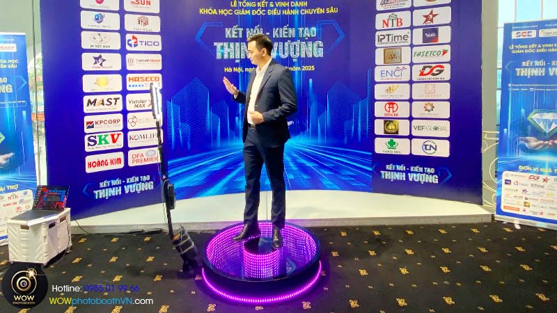 chuẩn bị bố cục không gian hoàn hảo khi lắp đặt photobooth