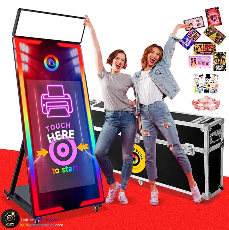 Hướng dẫn các nhân hóa khi sở hữu magic mirror booth
