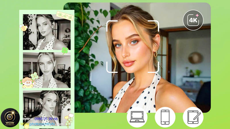 Đặc điểm web photobooth