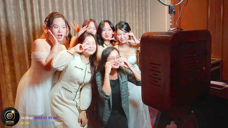 GiF photobooth sự kiện tại hà nội hiện nay được khách mời thích thú
