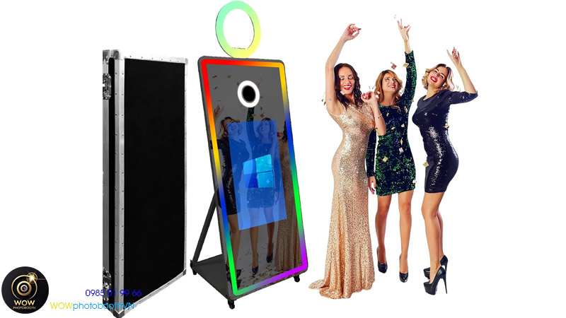 Đặc điểm và tính năng vượt trội của mirror booth