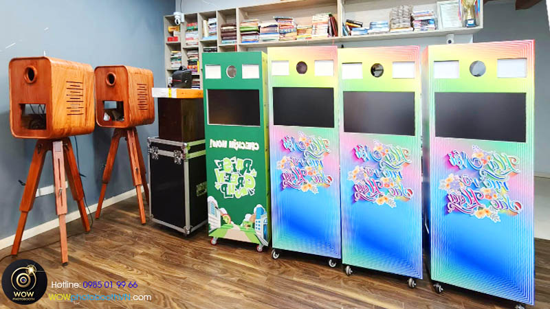 Đa dạng dòng máy photo booth ở hà nội để khách hàng lựa chọn