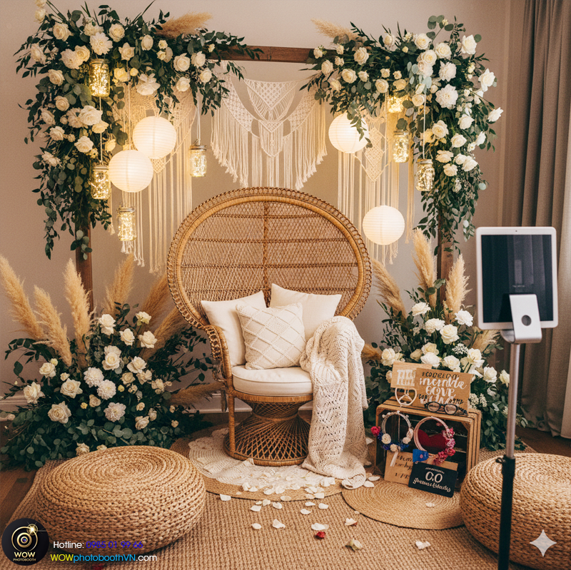 Lựa chọn thuê photo booth cho từng loại sự kiện