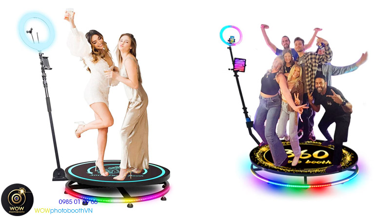 Cách quay video 360 độ với nhiều người