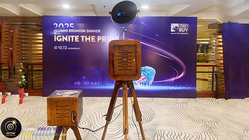 photo booth giờ đây dã trở thành phụ kiện không thể thiếu của mọi cuộc vui