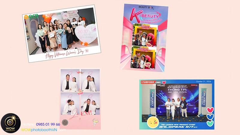 cách xây kênh dịch vụ thuê photobooth