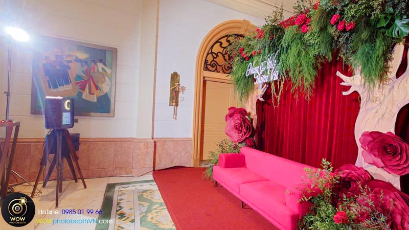 WoW photobooth phục vụ sự kiện,d đám cưới, event doanh nghiệp