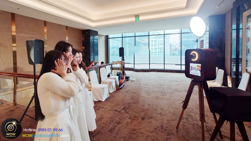 Xu hướng chủ đạo trong thiết kế photobooth tiệc cưới