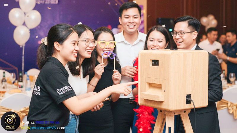 Mọi loại hình sự kiện đều phù hợp với photo booth