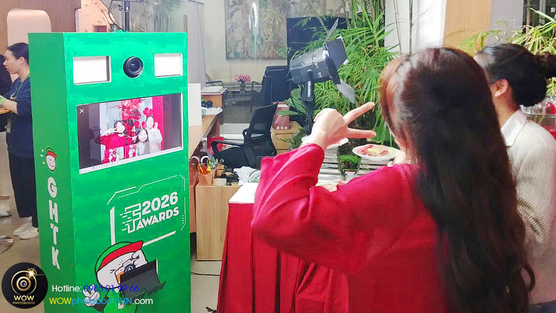 thuê photobooth tại hà nội là trend mới của giới trẻ