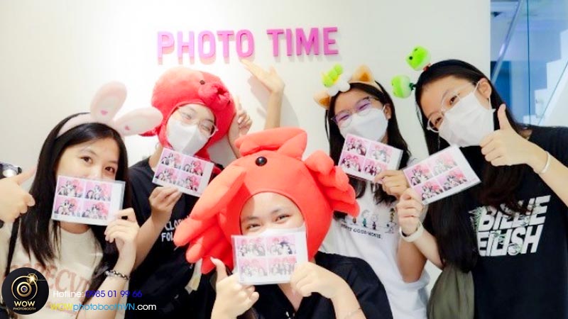 tiệm chụp ảnh photobooth giới trẻ trong royal city