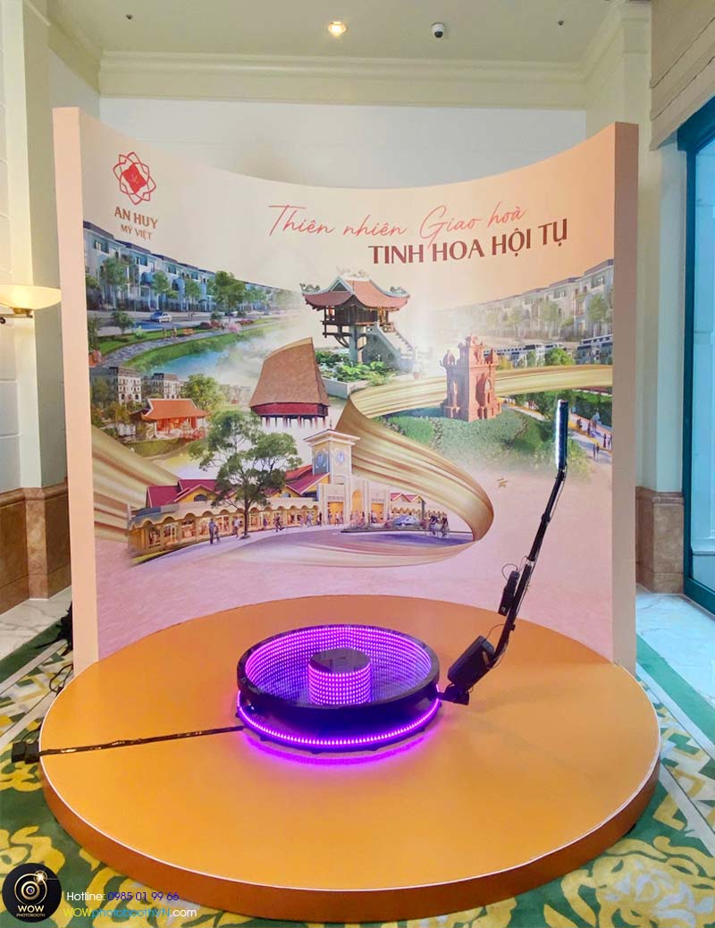 Thiết bị được lựa chọn nhiều đó là 360 video booth