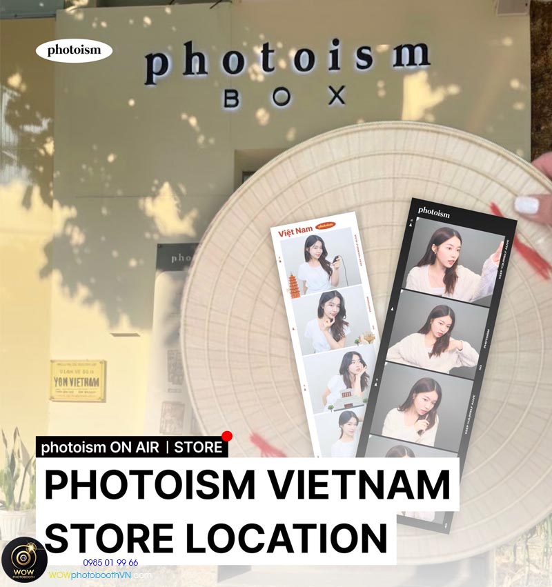 Quán chụp ảnh hàn quốc Photoism box