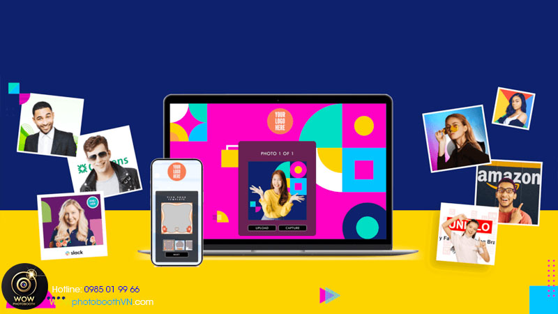 Thiết bị photobooth chụp ảnh lấy liền ảo cho sự kiện