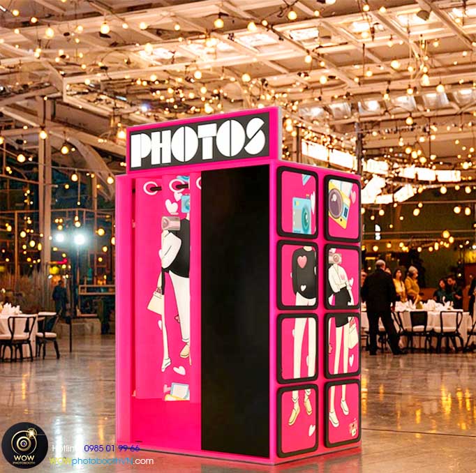 Dịch vụ cho thuê buồng chụp photobooth kín