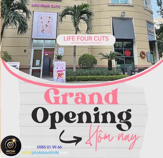 Life4cuts - Tiệm chụp ảnh phong cách hàn quốc đa dạng mẫu