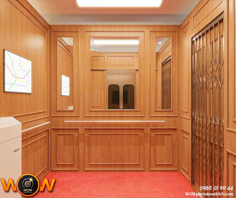 Phong cách quán photo booth cổ điển