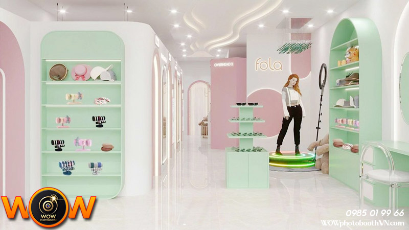 Phong cách quán 360 video booth
