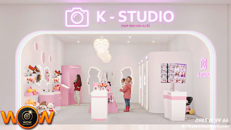 Mẫu quán chụp tại các trung tâm thương mại