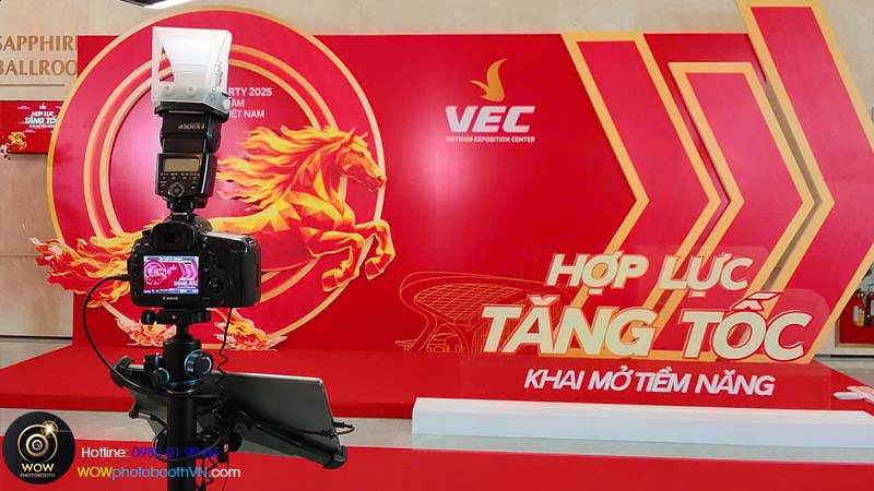 Photobooth – “trái tim” của không gian sự kiện
