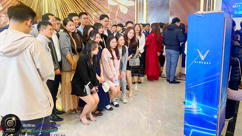 Event doanh nghiệp với sản phẩm Pro photobooth