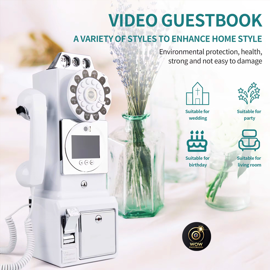 Thiết bị quay video lời chúc đám cưới