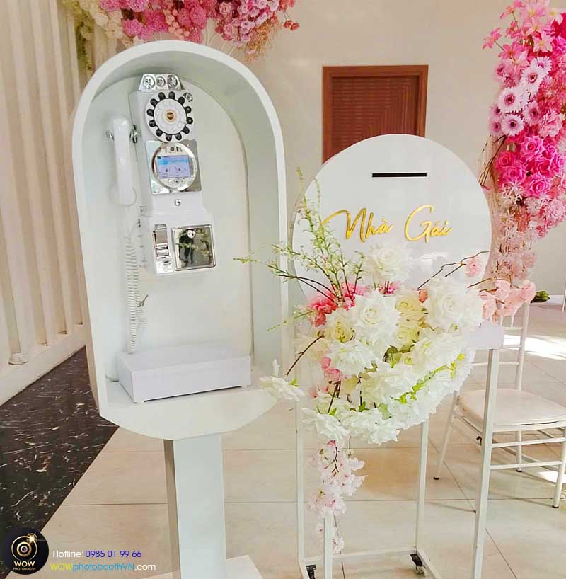 Thuê photobooth ở đâu tại hà nội cho đám cưới giá rẻ