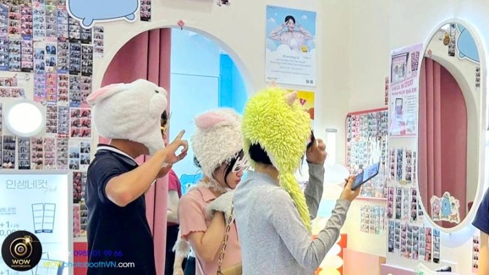 Mức giá chụp ảnh ở tiệm photobooth hà nội