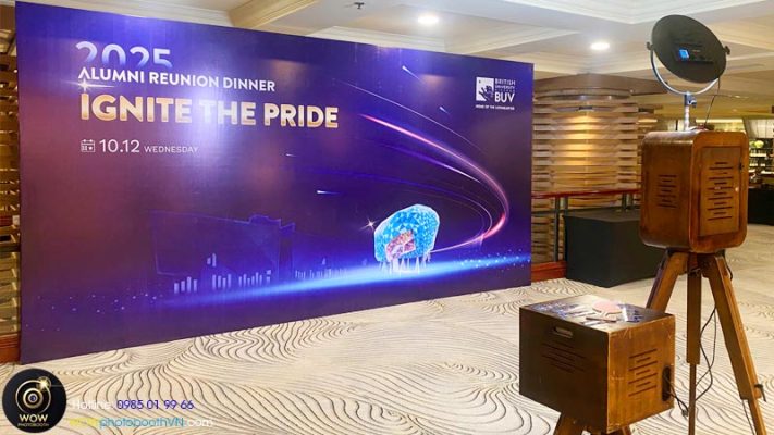 Photobooth là lựa chọn marketing kết hợp cho sự kiện doanh nghiệp