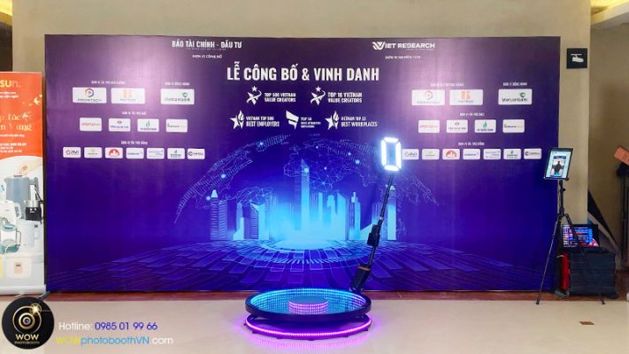 giải thích vì sao sự kiện cần đến 360 video booth ở hà nội