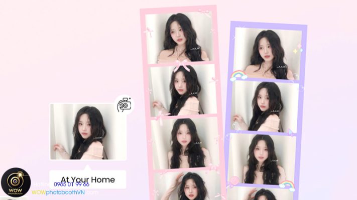 hướng dẫn cách tạo dáng trước ống kính khi thuê photobooth in ảnh lấy ngay