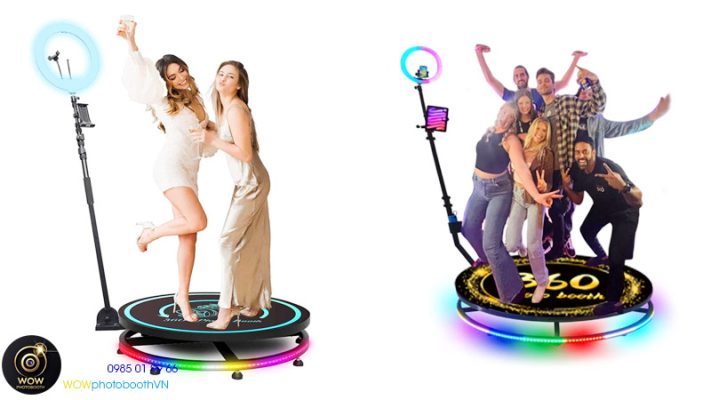 Cách quay video 360 độ với nhiều người