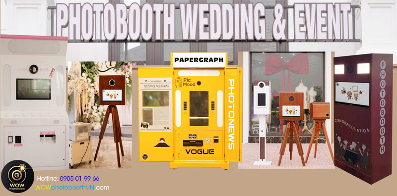 Photobooth nâng tầm sự kiện và làm hài lòng mọi khách mời