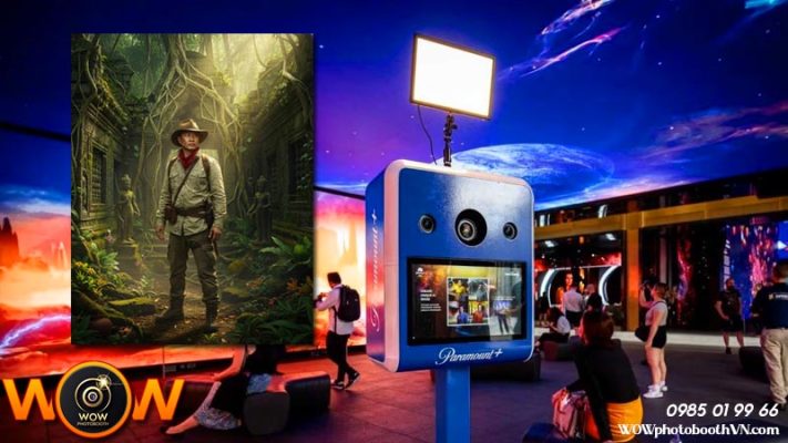 Photobooth trí tuệ nhân tạo đảm bảo mang lại trải nghiệm siêu thực