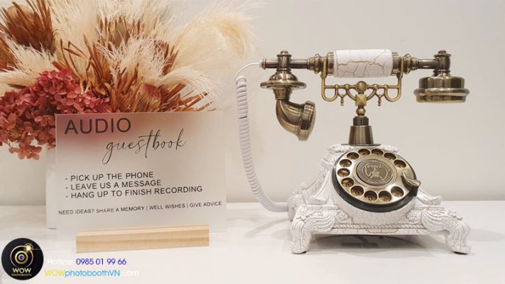WoW photobooth - Phục vụ sự kiện và đám cưới - Chụp ảnh và ghi âm lấy liên