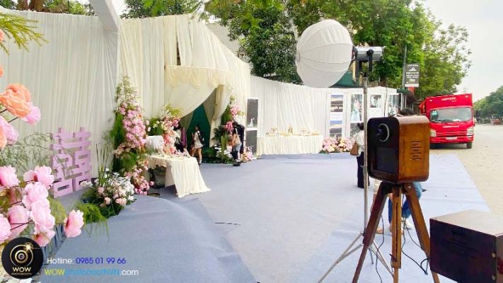 Giải thích ưu thế của photo booth nêu xuất hiện ở tiệc cưới của bạn